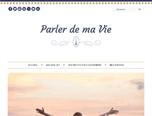 Tablet Screenshot of parler-de-ma-vie.fr